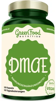 Produktbild von GreenFood Nutrition DMAE 120 Kapseln