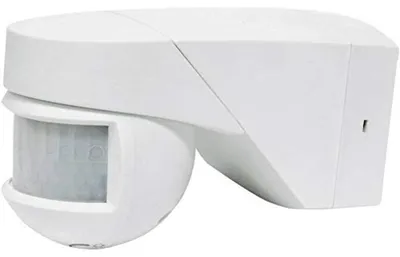 Productafbeelding van MULTIMAT 200º, IP55. Bewegingssensor voor wandmontage + plafondmontage. Detectiebereik: 12 meter, voorzijde