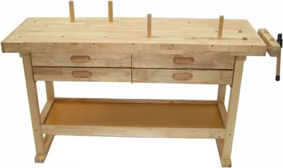Produktbild von Hobelbank 1630 Werkbank Holzwerkbank 06045 Hobeltisch Arbeitstisch Werktisch