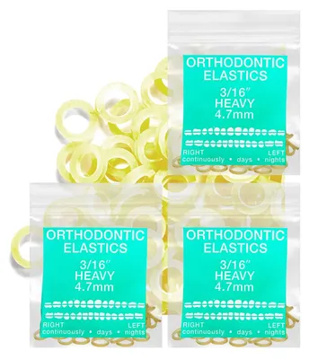 Productafbeelding van Intraorale Elastieken voor Orthodontie, 300 Stuks