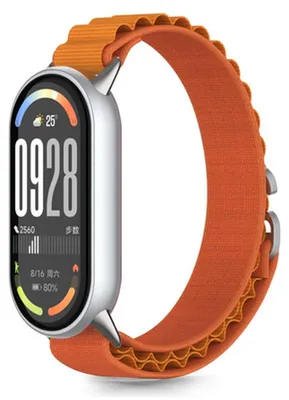 Produktbild von Tech-Protect watch strap Nylon Pro Xiaomi Smart Band 8/9/10, orange