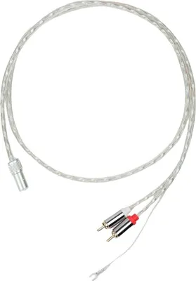 Obrázek produktu pro Pro-Ject Connect it Phono E 5P / RCA 1,23 m Transparent Hi-Fi Tonearms kabel