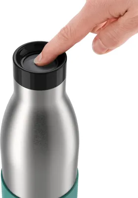 Image de EMSA Bludrop Sleeve N31112 0,7 L N31112 - 700 ml - Usage quotidien - Vert - Acier inoxydable - Acier inoxydable - 12 h - 6 h (N3111200)