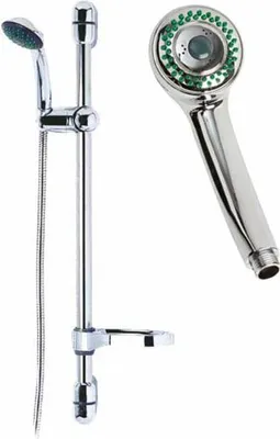 Produktbild von Wash Duschestange, höhenverstellbar 150 cm grau , 1 Stück