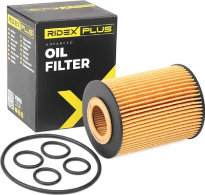 Produktbild von Ölfilter RIDEX PLUS 7O0104P Filtereinsatz für OPEL Corsa D Schrägheck (S07) ZAFIRA B (A05) Mokka / Mokka X (J13) Astra J Sports Tourer (P10) Meriva A