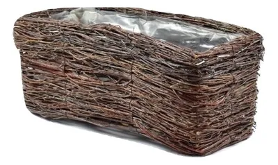 Obrázok produktu pre Brezová prútený truhlica 40 cm