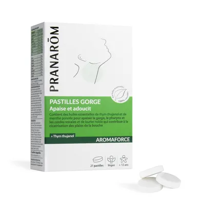 Obrázok produktu pre Pranarm Aromaforce Organick upokojujce pastilky