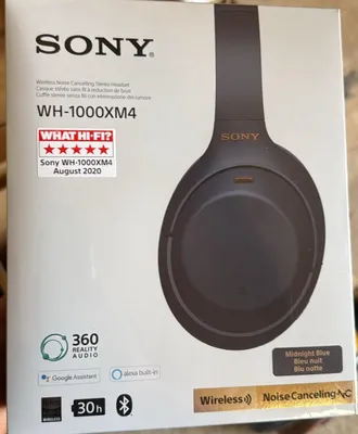 Produktbild von Sony WH-1000XM4L blau