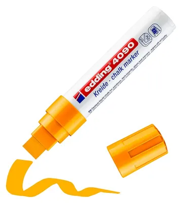 Produktbild von Edding 4090, Orange, Meißel, 1 Stück(e)