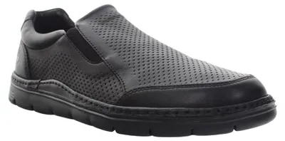 Productafbeelding van Lumberjack heren slippers, model Gino, zwart, maat 43 EU