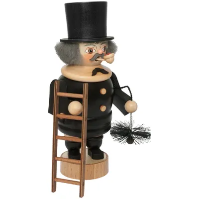 Produktbild von Räucherfigur "Schornsteinfeger" Höhe 20cm NEU