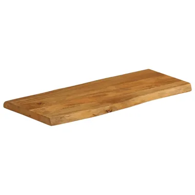 Immagine prodotto di vidaXL Piano da tavolo con bordo ad albero 100x40x3,8 cm in legno massiccio di mango