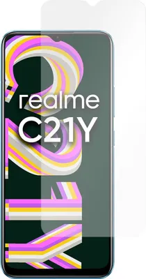 Produktbild von Schutzfolie Realme C21Y - Panzerglas - Cazy - Transparant