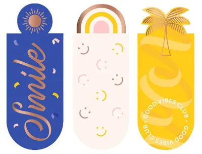 Imagen del producto de Imanes decorativos con forma de sonrisa