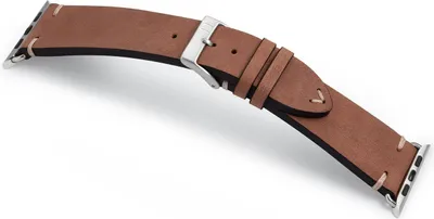 Produktbild von MANUFAKTURWERK Armband UHLENHORST, kompatibel mit Apple Watch Ultra, Ultra 2, Braun
