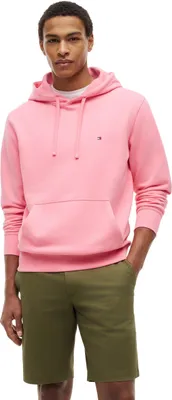 Produktbild von Tommy Hilfiger Herren Hoodie Essential Terry mit Bauchtasche, Rosa (Doll Pink),