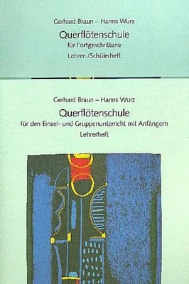Produktbild von Querflötenschule Lehrerheft 1 und 2(Lehrerheft 2 = Schülerheft 2)