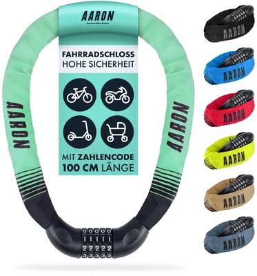 Produktbild von AARON Lock One Fahrradschloss mit Zahlencode Mint