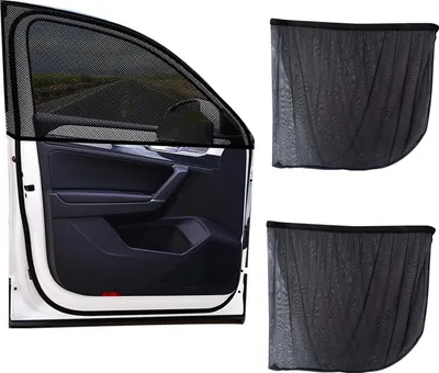 Produktbild von Sonnenschutz für Autoheckscheibe XL mit Wärmeisolierung und Mückennetz