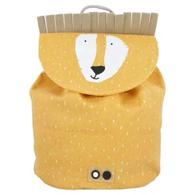 Produktbild von Trixie Rucksack MINI gelb Schultasche Mr. Lion Kinderrucksack wasserabweisend