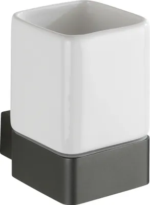 Produktbild von zahnbürstenhalter Montella 10,5 cm Porzellan weiß