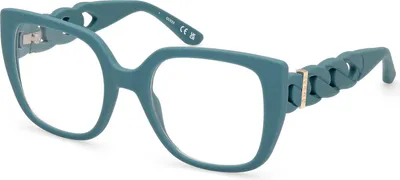 Obrázek produktu pro Guess GU50118 088 matná tyrkysová 52/21/135 Dámské brýle