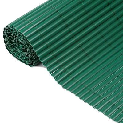 Produktbild von Nature Einseitiger Garten-Sichtschutz PVC 1×3 m Grün