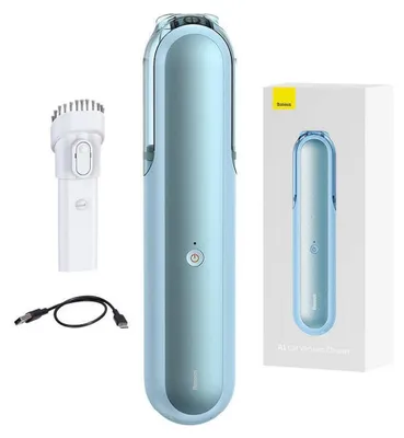 Produktbild von Baseus A1 Kabelloser Autostaubsauger (Blau)