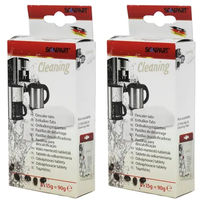 Produktbild von Entkalkertabletten für Espressomaschinen 6 Stück universal Scanpart 2er-Pack