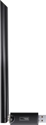 Produktbild von Baseus Adapter Hochgeschwindigkeits-Netzwerkadapter Usb 300Mb/S Schwarz