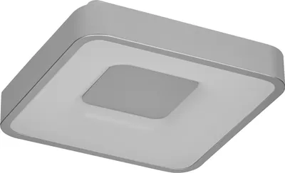 Produktbild von OSRAM Orbis Piana LED Deckenleuchte 290mm, 16W, 3000K Warmweiß, Click-DIM, Silber, Metall, IP20