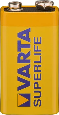 Produktbild von VARTA Superlife, Batterie, (1 Stück, E-Block (9-Volt-Block))