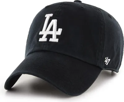 Produktbild von '47 Brand MLB Clean Up Strapback Cap Los Angeles Dodgers black