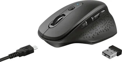 Immagine prodotto di TRUST Trust Ozaa mouse da ufficio destro RF ottico senza fili 2400 DPI
