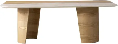 Immagine prodotto di Moderno tavolo da pranzo in legno marrone dal design elegante