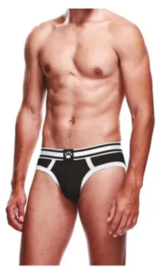 Produktbild von Slip - XS - Schwarz/Weiß
