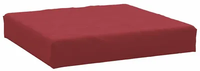 Immagine prodotto di vidaXL Cuscino Pallet rosso vino 60x60x9,5 cm Tessuto Oxford