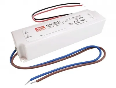 Produktbild von Schaltnetzteil Mean Well Input 230V AC, Output 12V DC, 3A, 35W, IP67