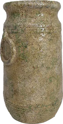 Produktbild von Blumenkübel Vase im Antik Shabby Steinoptik Rund H x Ø: 29 x 15,5 cm
