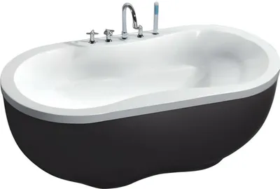 Obrázek produktu pro Vana vana Wellness vana Akrylátová vana Komfortní vana 165x85 cm