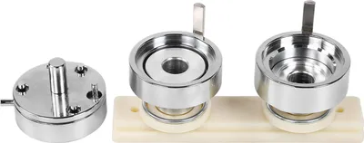 Image de moule interchangeable en alliage d'aluminium 32mm pour machine à fabriquer des boutons et des badges