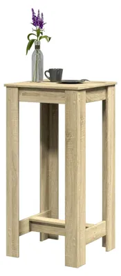 Produktbild von Stehtisch aus Holzwerkstoff Sonoma-Eiche 51x50x103,5 cm - für Küche und Wohnzimmer