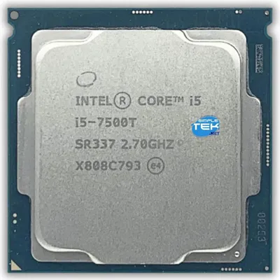 Obrázek produktu pro Intel Core i5-7500T, Intel® Core™ i5, LGA 1151 (Socket H4), 14 nm, Tác, Intel, i5-7500T