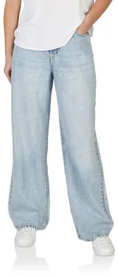 Obrázek produktu pro DENIMFY Džíny dámské, volný střih, vysoký pas, dlouhá nohavice, džínová kalhoty