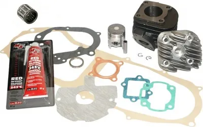 Produktbild von 50 Zylinder KIT KOLBEN DICHTUNGEN Kopf Set für Aprilia SR 50 WWW abBj1995 Luft Zylinderkit Zylinderkit Zylinderkit