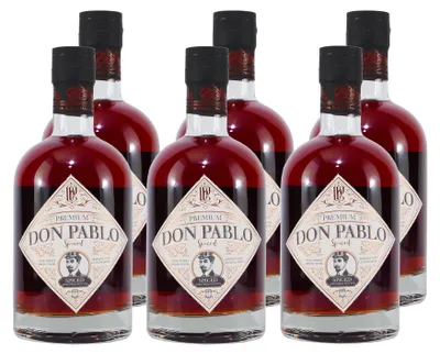 Produktbild von Don Pablo Premium Spiced Rum (6 x 0,7L)