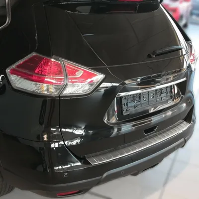 Zdjęcie produktu dla Matowa osłona zderzaka ze stali nierdzewnej dla NISSAN X-TRAIL, T32 | od 2017- | + fazowanie