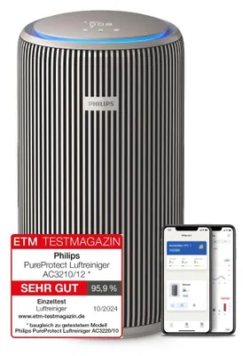 Produktbild von Philips 3200 series PureProtect, 47,5 dB, 500 m³/h