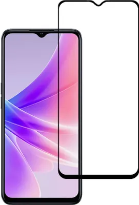 Produktbild von Smartphonica Displayschutzfolie geeignet für Oppo A77 - Full Cover Tempered Glass - Gehärtetes Glas geeignet für Oppo A77