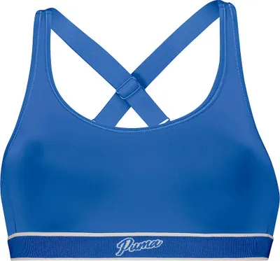Produktbild von Puma Sporty Padded Bikinioberteil Blau M Frau Blau M